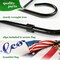 G128 Combo Pack: Garden Flag Stand Black 36 in x 16 in & Garden Flag Patriotic Decoration Welcome USA Flag Flower Pot 12"x18" Double-Sided Blockout Fabric